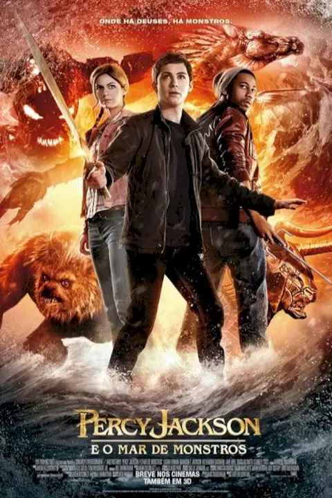 Cartaz de Percy Jackson e o Mar de Monstros
