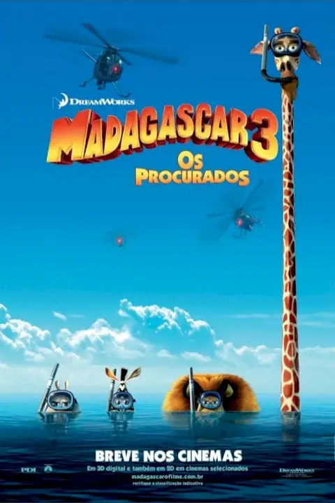 Cartaz de Madagascar 3: Os Procurados
