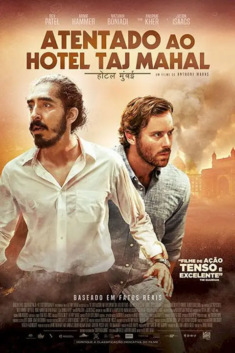 Cartaz de Atentado ao Hotel Taj Mahal