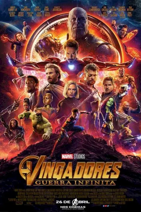 Cartaz de Vingadores: Guerra Infinita