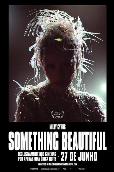 Cartaz de Miley Cyrus - Something Beautiful