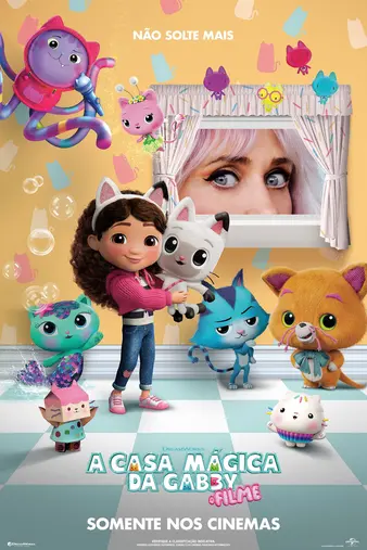 Pôster do filme A Casa Mágica da Gabby: O Filme