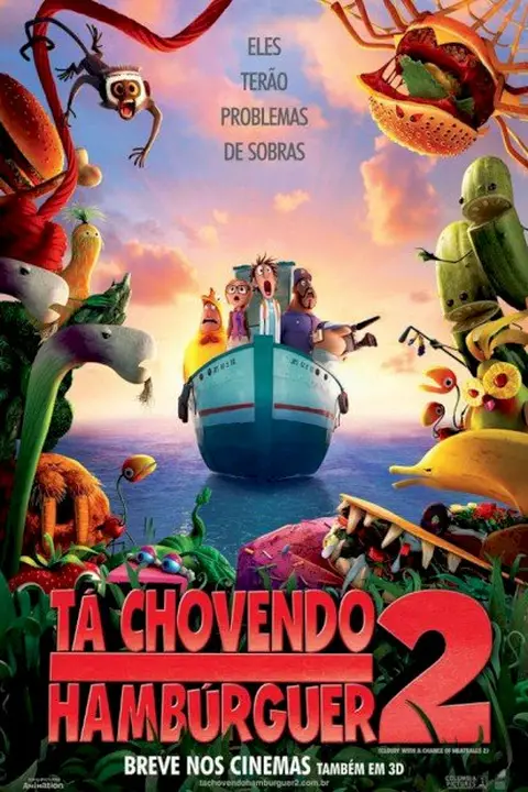 Cartaz de Tá Chovendo Hambúrguer 2