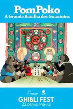 PomPoko: A Grande Batalha dos Guaxinins