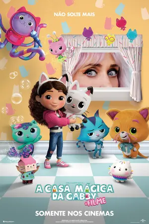 Poster do filme A Casa Mágica da Gabby: O Filme