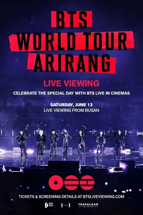Cartaz de BTS World Tour ‘Arirang’ in Busan: Live Viewing