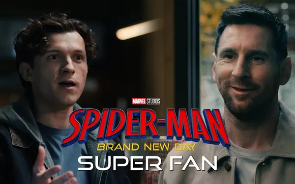 Homem-Aranha: Um Novo Dia ganha clipe inusitado com Lionel Messi
