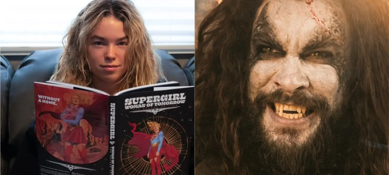 Milly Alcock e Jason Momoa revelam quem desejam enfrentar no novo DCU