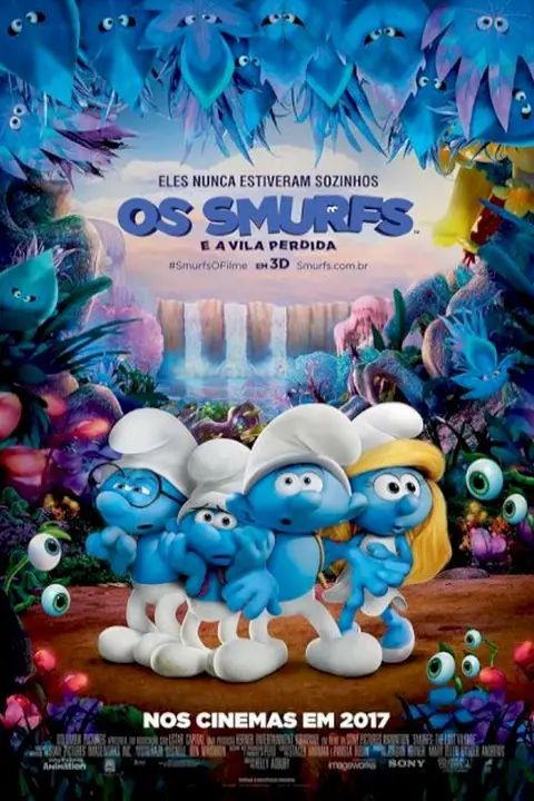 Cartaz de Os Smurfs e a Vila Perdida