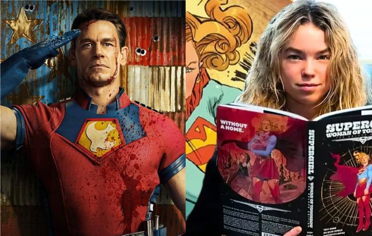 Segunda temporada de Pacificador e Supergirl: Woman of Tomorrow são as próximas produções da DC Studios (Crédito: Montagem/DC Studios)
