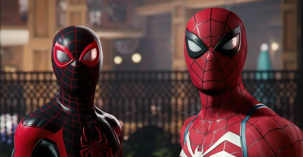 Miles Morales e Peter Parker