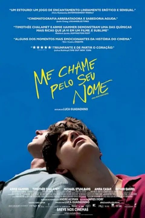 Cartaz de Me Chame Pelo Seu Nome