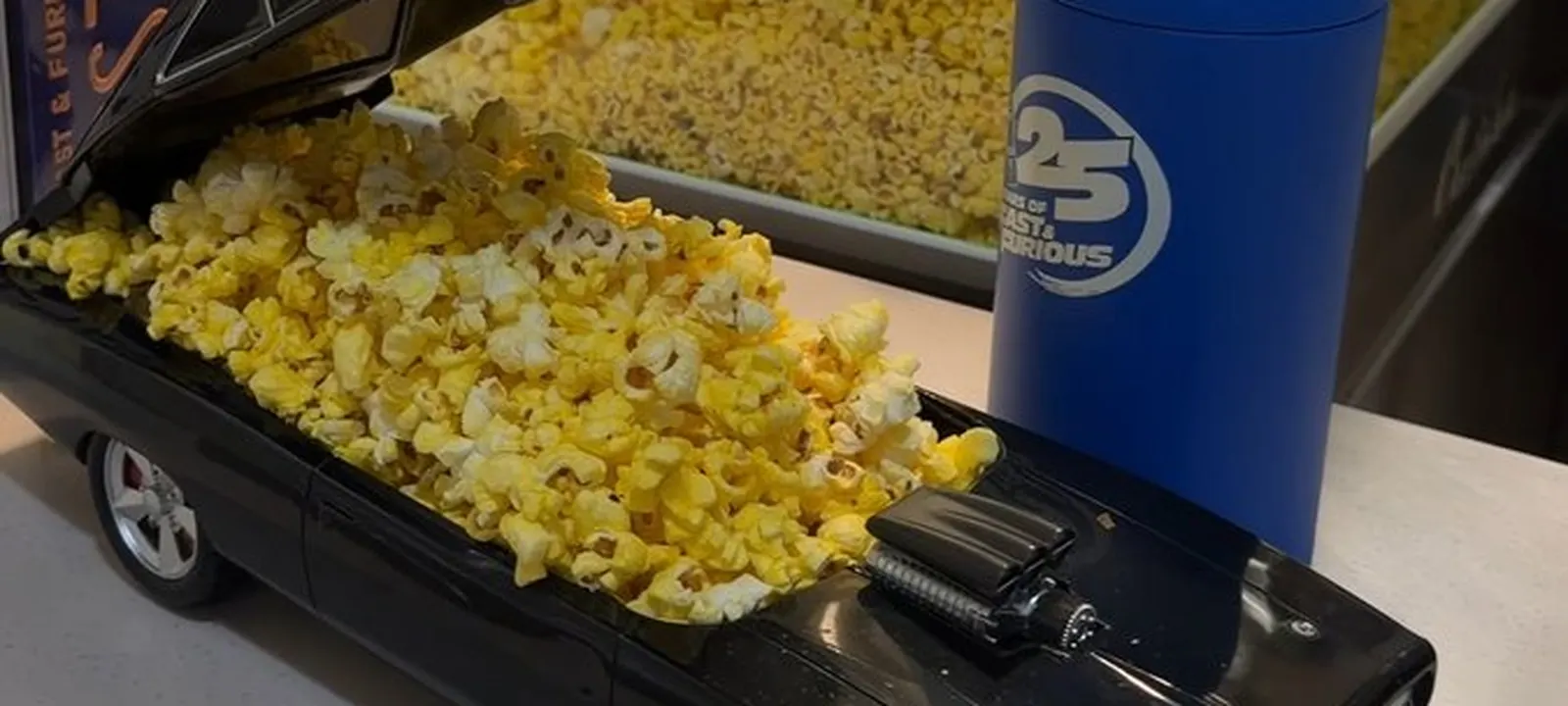 Velozes e Furiosos 25 Anos: Cinemark revela balde de pipoca colecionável épico