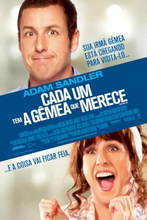 Cartaz de Cada um Tem a Gêmea que Merece