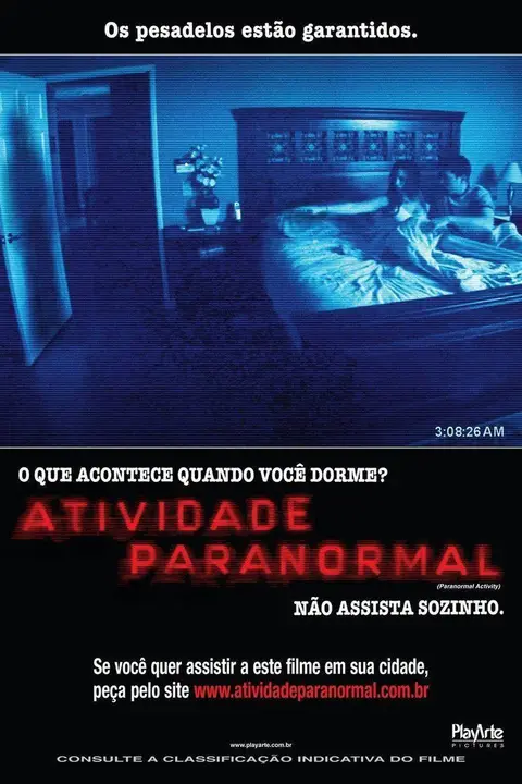 Cartaz de Atividade Paranormal