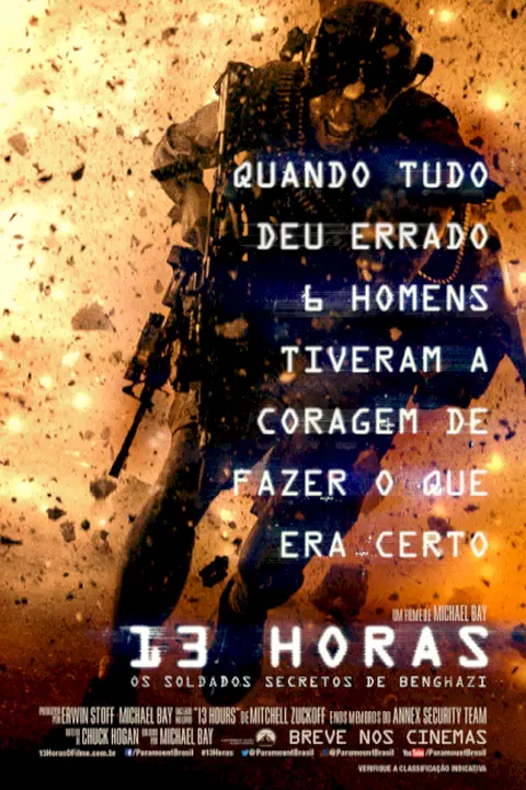 Cartaz de 13 Horas: Os Soldados Secretos de Benghazi