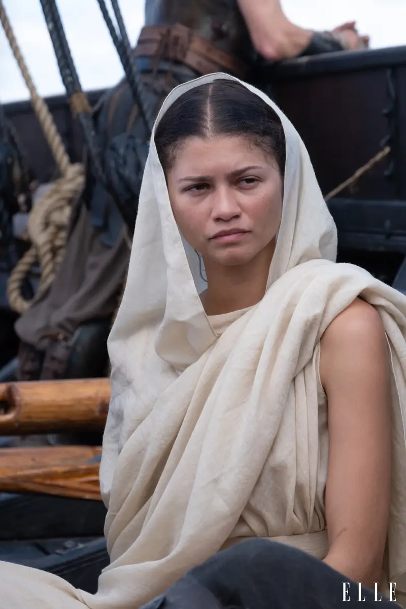 Zendaya e Athena em A Odisseia