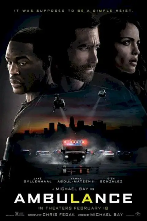 Cartaz de Ambulância - Um Dia de Crime