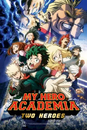 Poster do filme My Hero Academia – Dois Heróis
