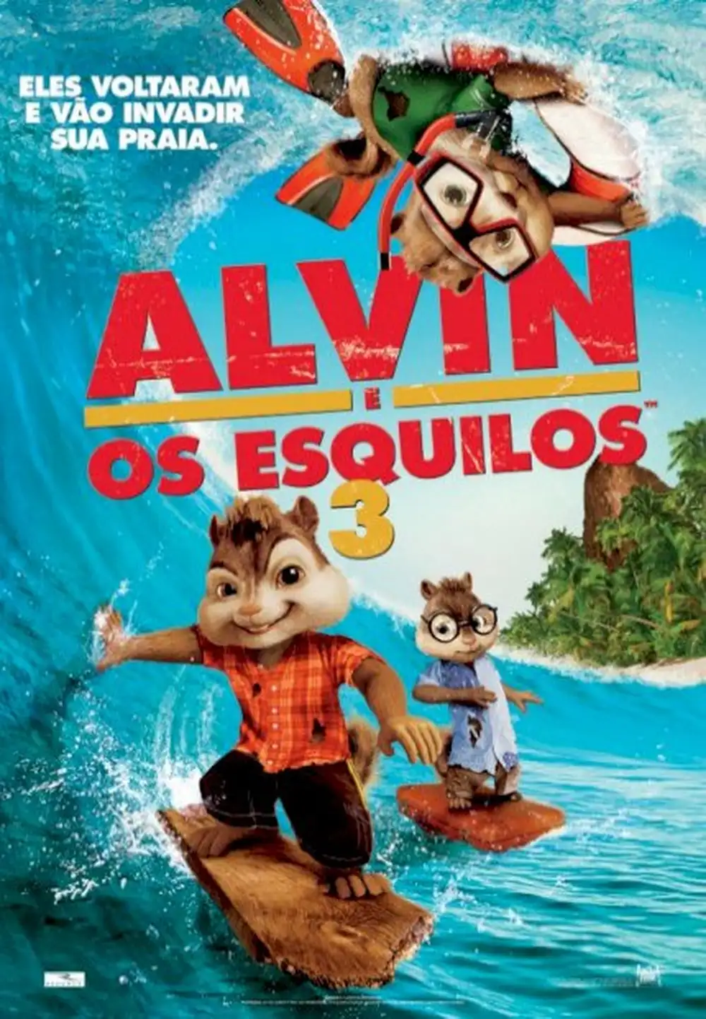 Alvin e os Esquilos 3 (2012) - Onde Ver