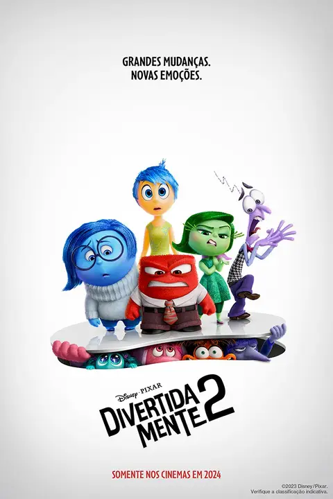 Cartaz de Divertida Mente 2