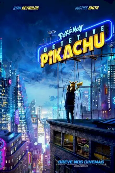 Cartaz de Pokémon: Detetive Pikachu