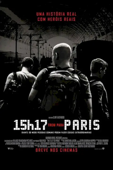 Cartaz de 15h17 - Trem Para Paris