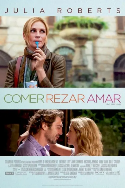 Cartaz de Comer, Rezar, Amar