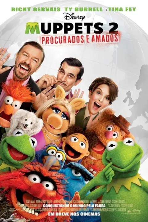 Cartaz de Muppets 2 - Procurados e Amados