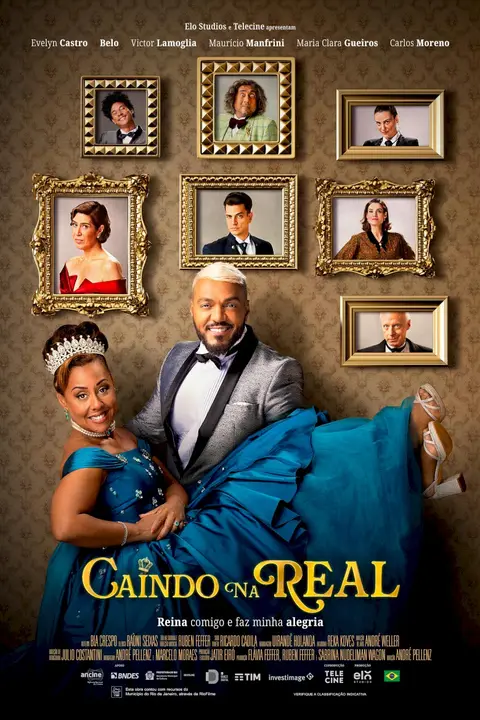 Cartaz de Caindo na Real