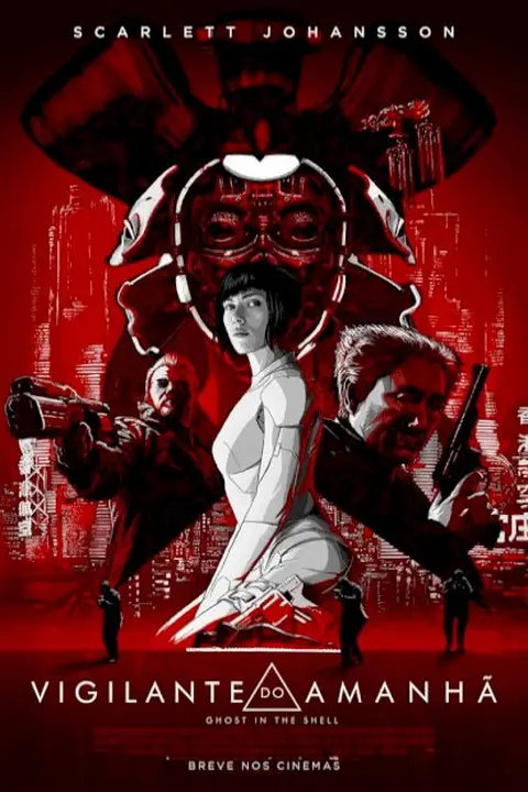 Cartaz de A Vigilante do Amanhã: Ghost In The Shell