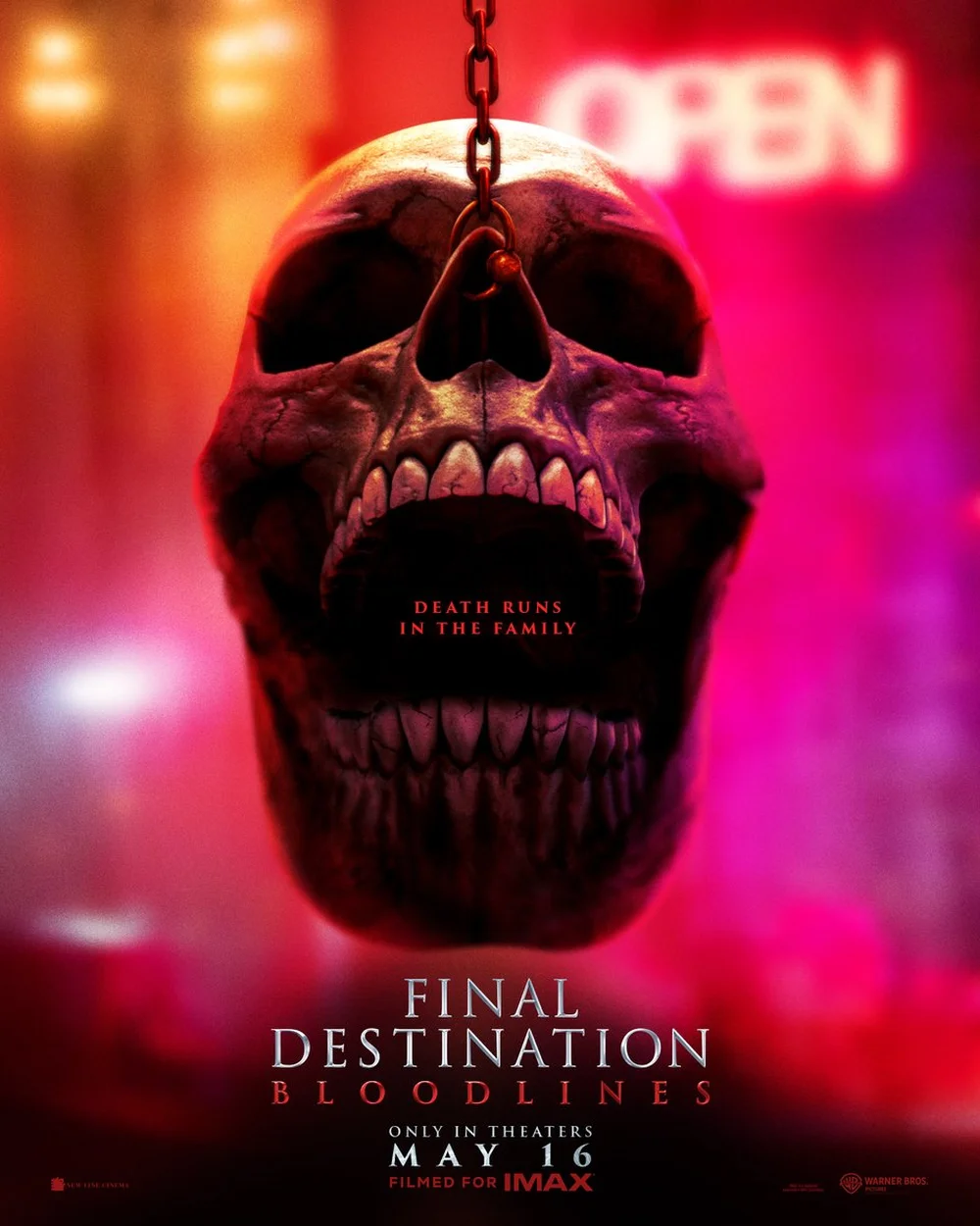 Cartaz do filme Premonição 6: Laços de Sangue – Divulgação/Paris Filmes