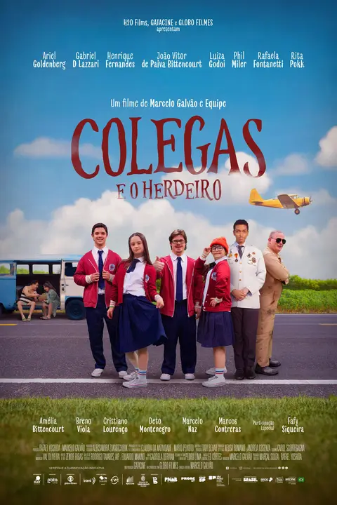 Cartaz de Colegas e o Herdeiro