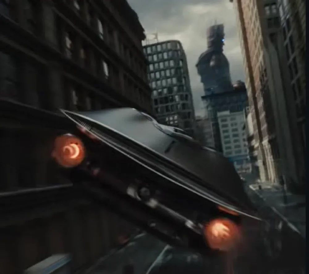 Vislumbre de Galactus, vilão do filme Quarteto Fantástico: Primeiros Passos (Crédito: Reprodução/Marvel Studios)