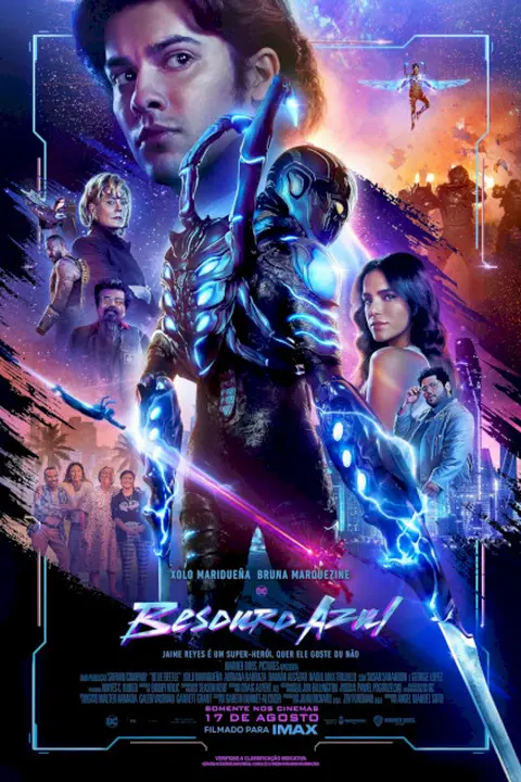 Cartaz de Besouro Azul