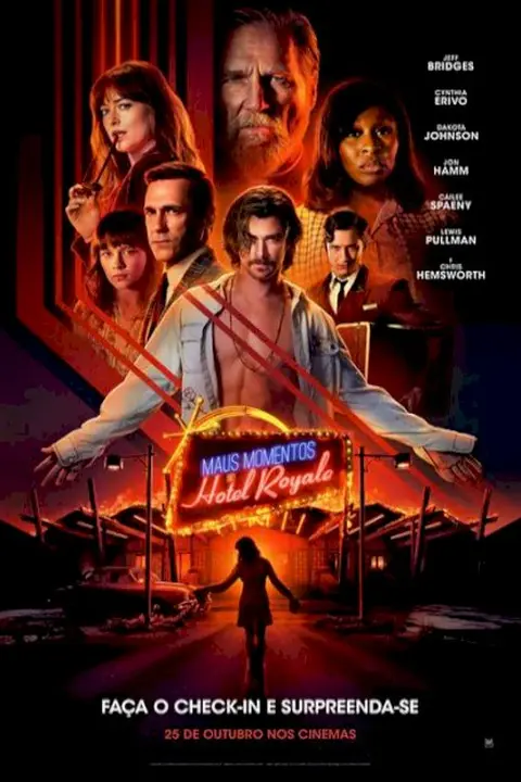 Cartaz de Maus Momentos no Hotel Royale