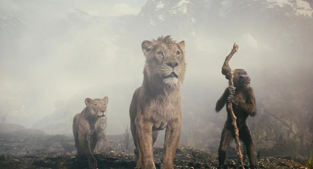Foto do filme Mufasa: O Rei Leão – Divulgação/Walt Disney Pictures