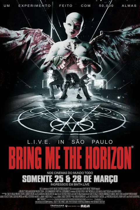Cartaz de Bring Me The Horizon - L.I.V.E. in São Paulo