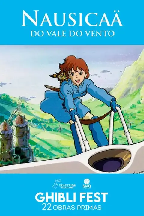 Cartaz de Nausicaä do Vale do Vento