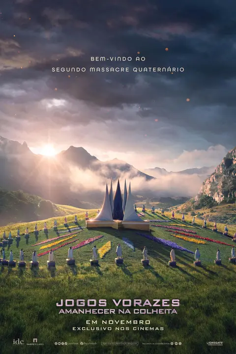 Cartaz de Jogos Vorazes: Amanhecer na Colheita