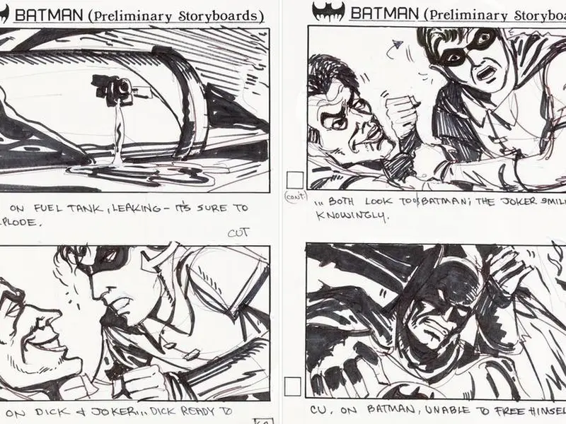 O Robin que nunca vimos: Arte revela cena deletada de Batman (1989)
