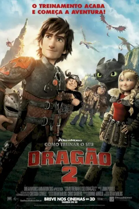 Cartaz de Como Treinar o seu Dragão 2