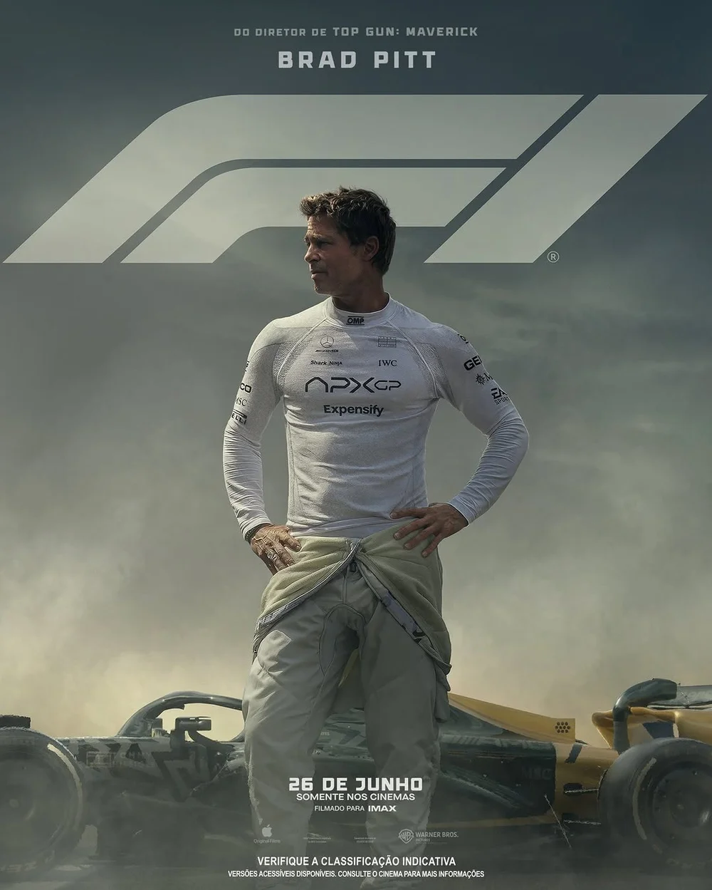 Cartaz do filme F1 – Divulgação/Warner Bros.