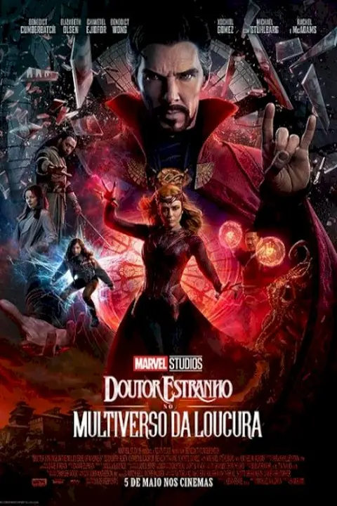 Cartaz de Doutor Estranho no Multiverso da Loucura