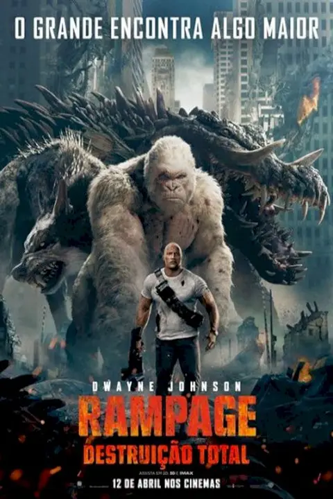 Cartaz de Rampage - Destruição Total