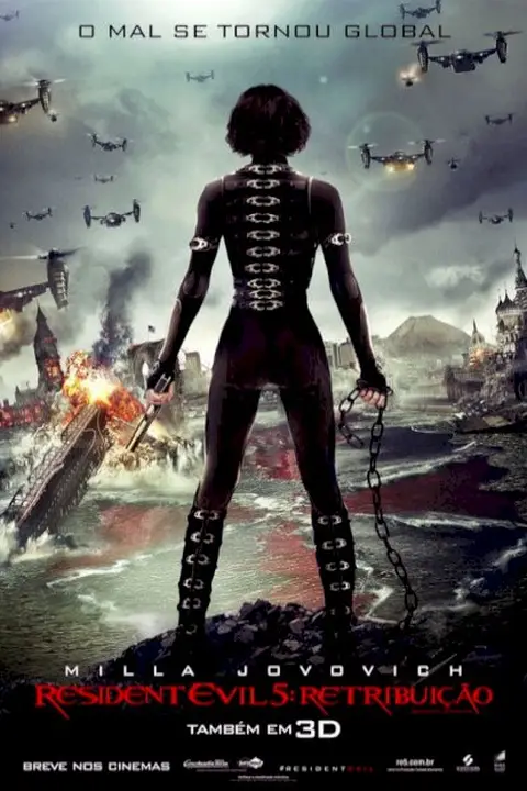 Cartaz de Resident Evil 5: Retribuição