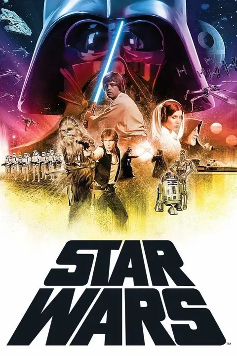 Cartaz de Star Wars - Episódio IV