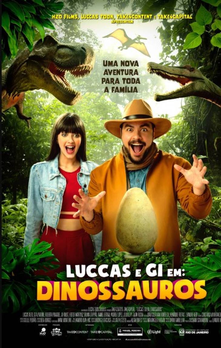 Luccas e Gi em: Dinossauros