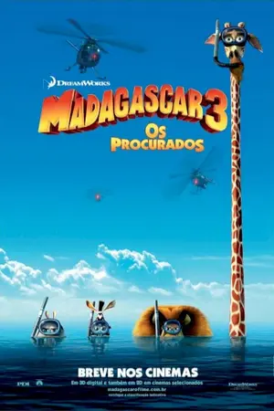 Poster do filme Madagascar 3: Os Procurados
