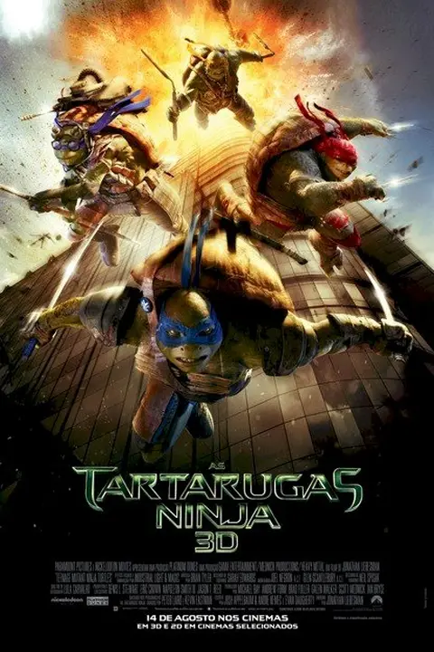 Cartaz de As Tartarugas Ninja